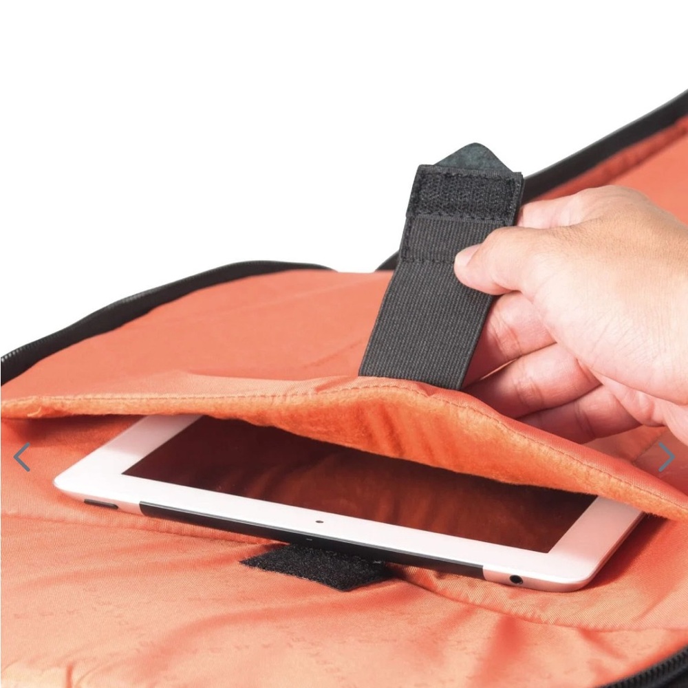 Everki Laptop Business Backpack Black with Orange lining - Picture 8 of 9